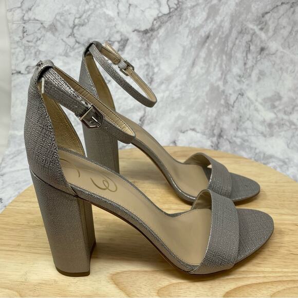 Sam Edelman Yaro Sandals Heels 8.5 New - Picture 3 of 12